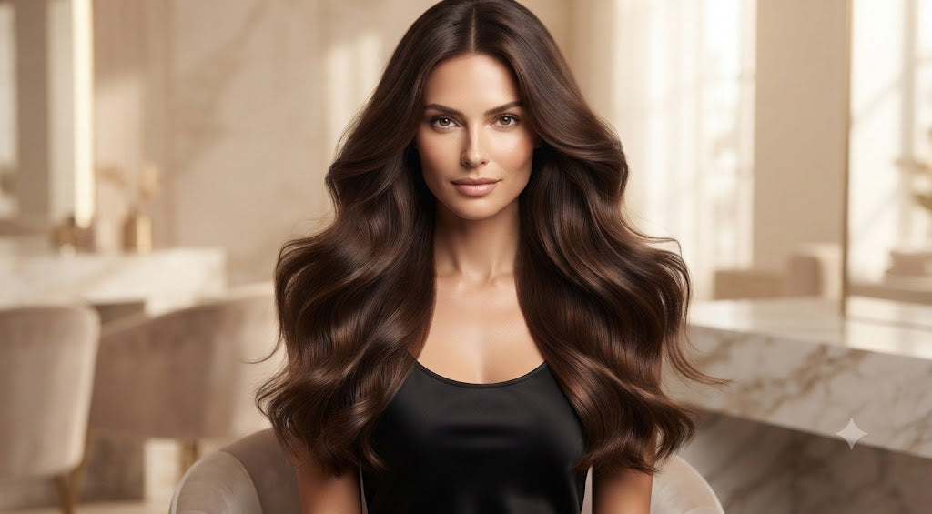 Extensiones de Cabello Clip-In Onduladas 22" - 220 g