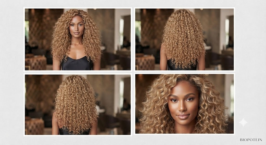 Extensiones de Bioproteína Water Wave 28" | 8 Cortinas | 280 g - Nyx & Noir