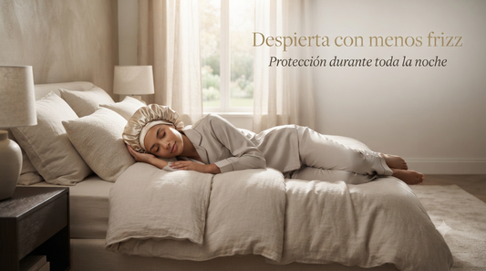 Gorro Satinado para Dormir Antifrizz | Ajuste Cómodo | Protege el Cabello Durante la Noche