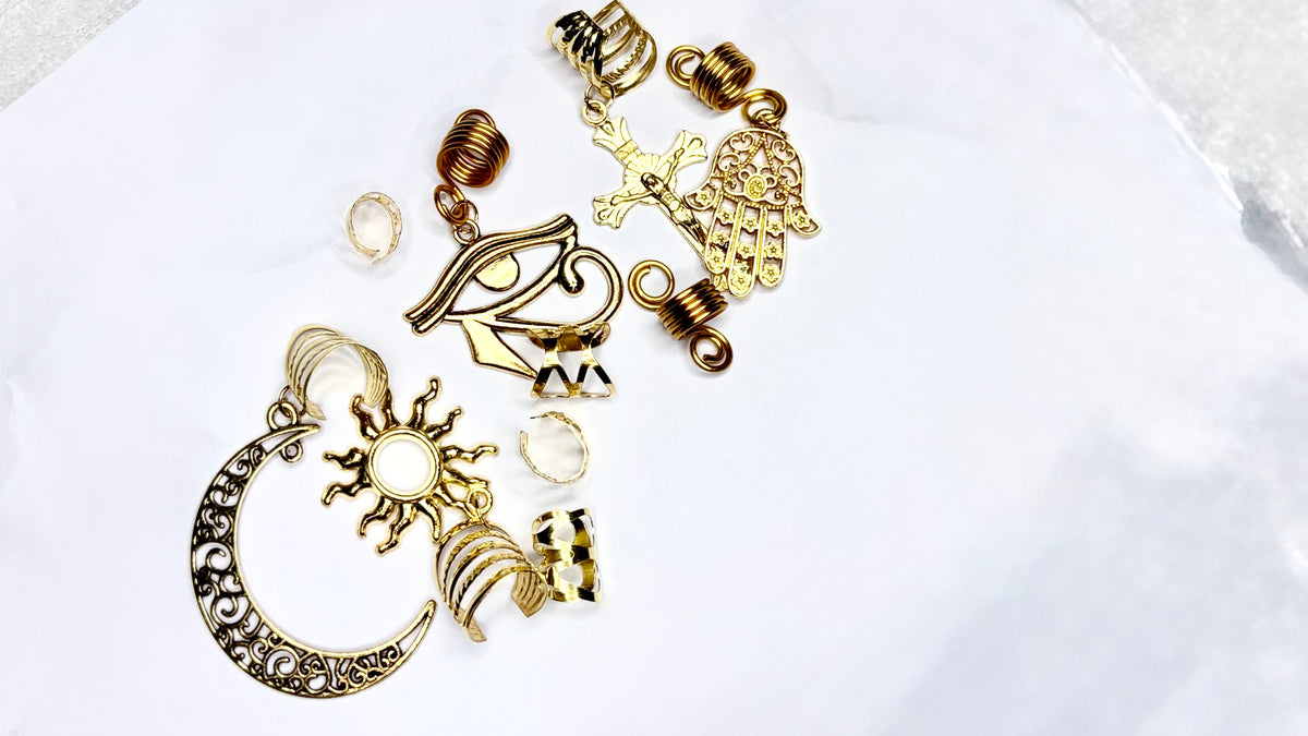 Adornos para Trenzas x10 | Accesorios Decorativos para Cabello